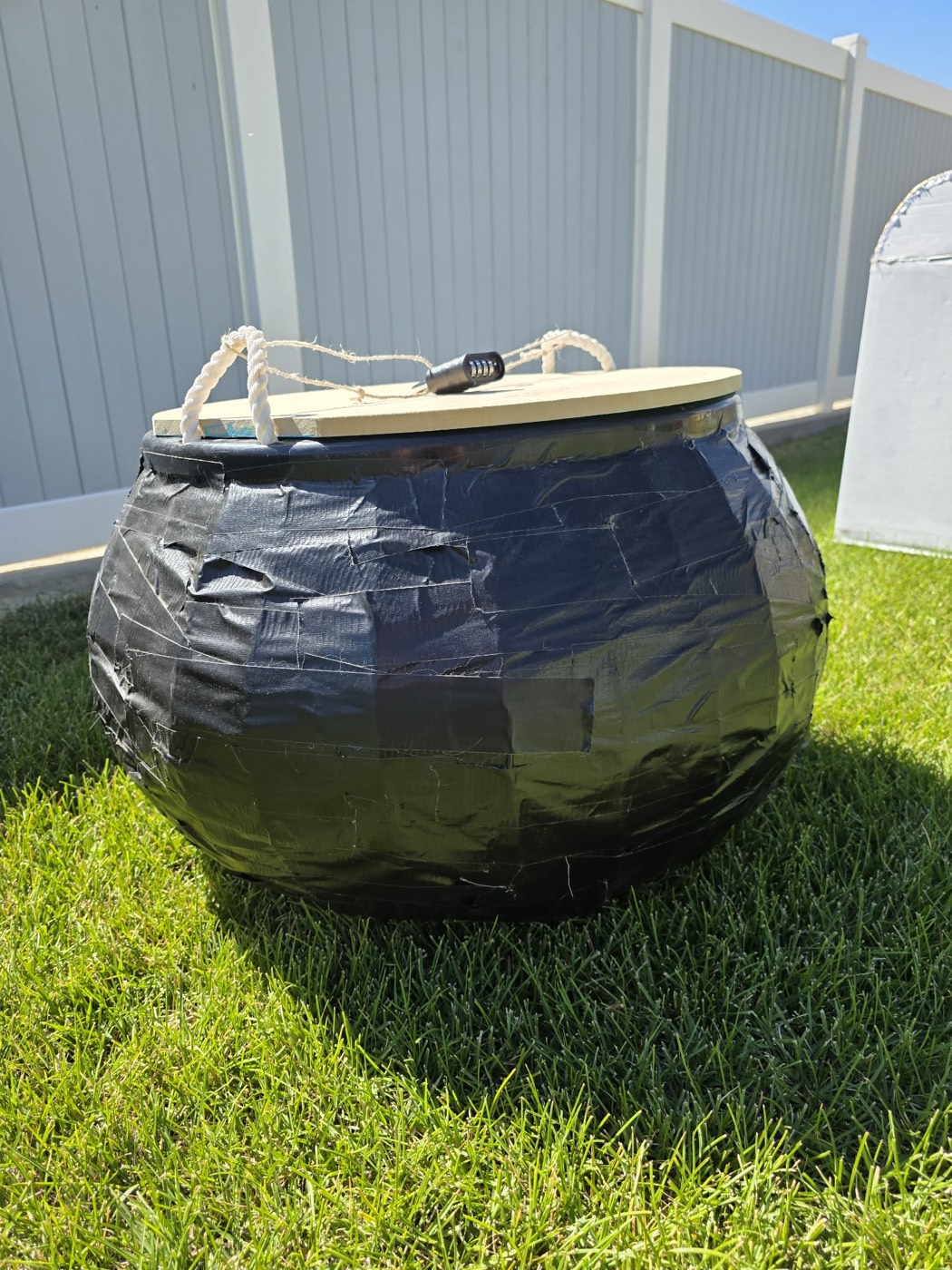 The cauldron, built by hand, Locked-In Adventures & Escapes